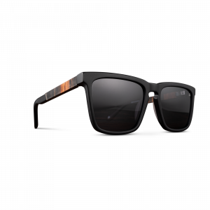 Original Grain Charred Whiskey Black Sunglasses