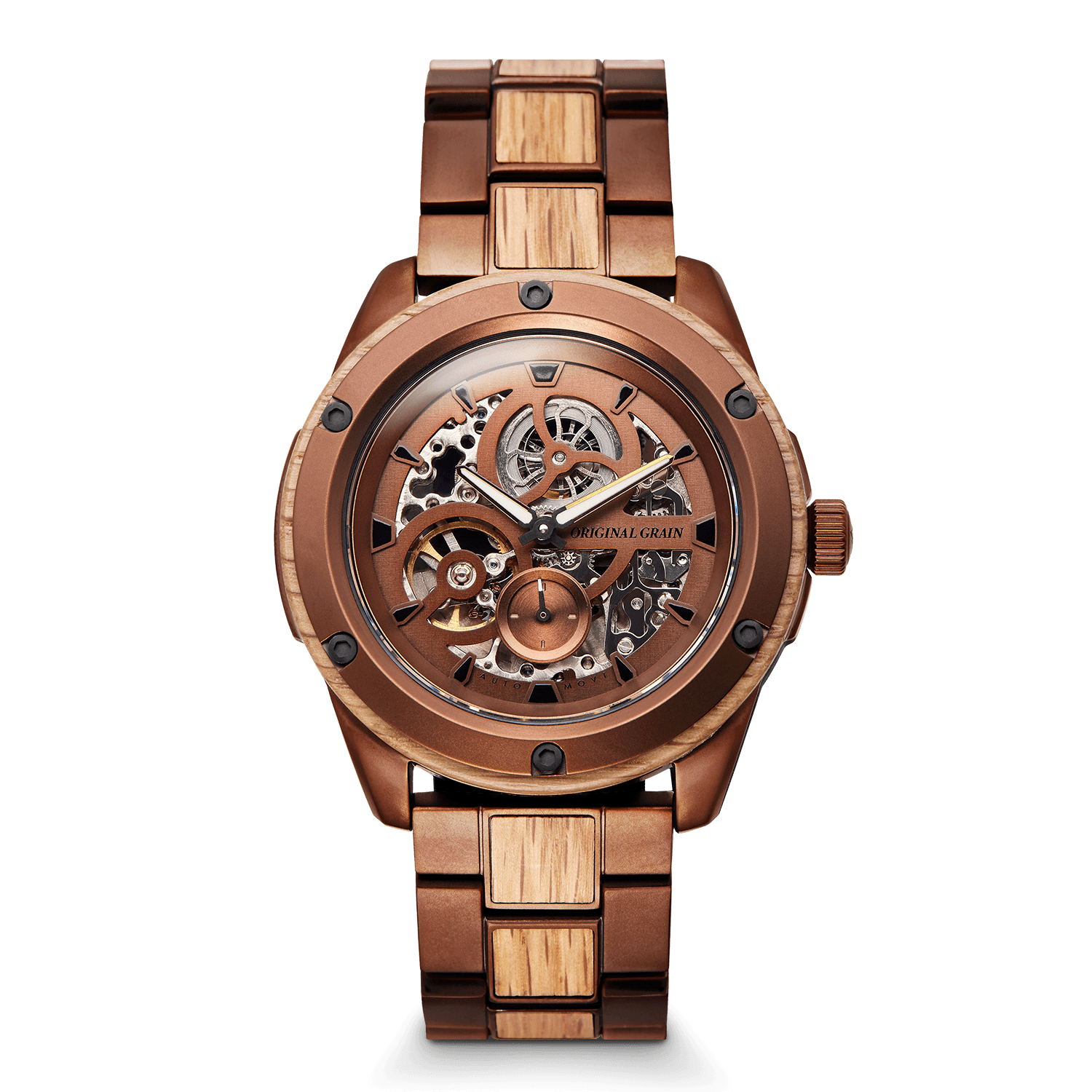 Original Grain Whiskey Espresso Rugged Automatic 44mm