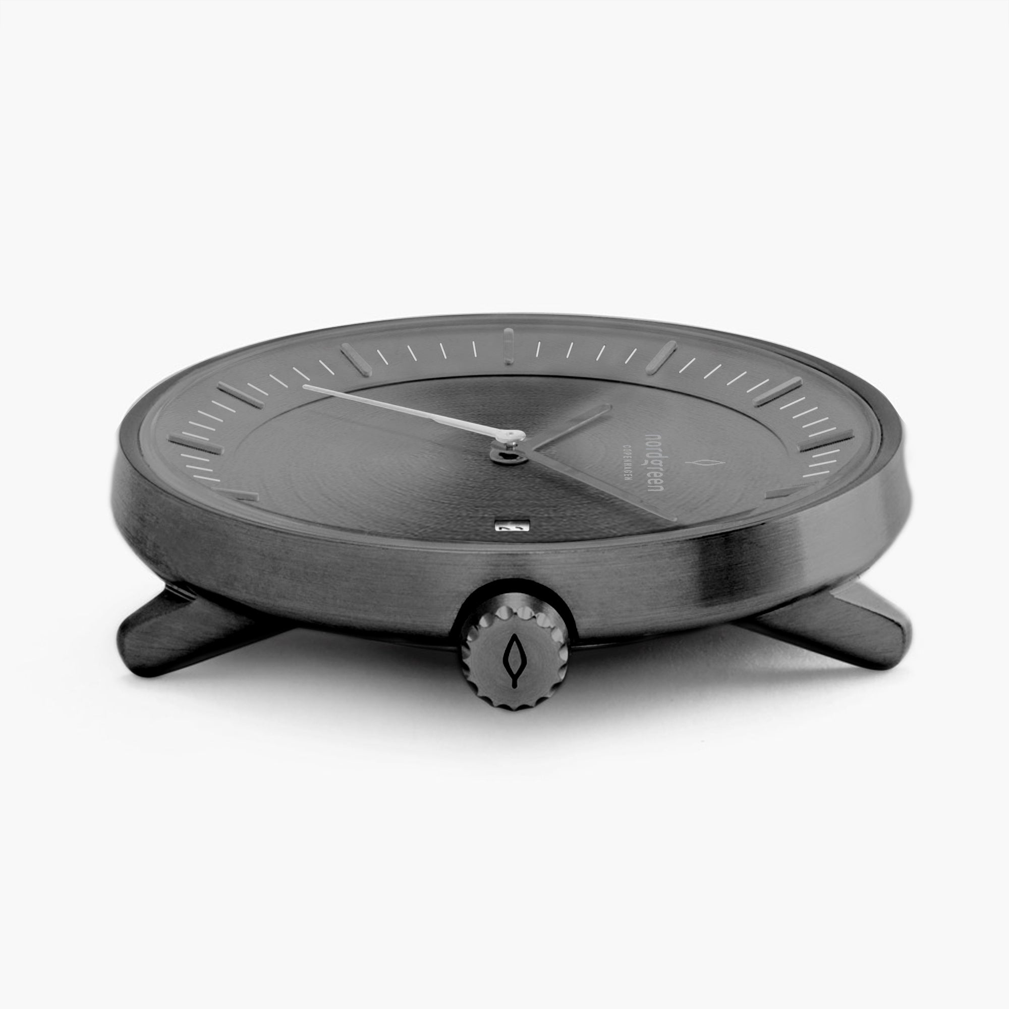 Nordgreen Philosopher 36mm - Gun Metal - Brushed Metal Dial