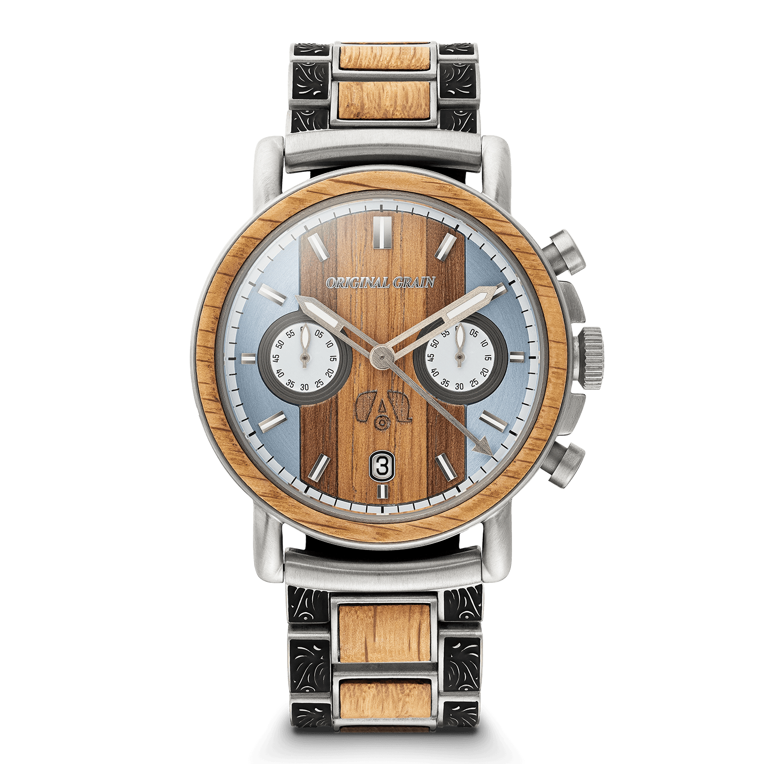 Original Grain Airstream Chrono 42mm