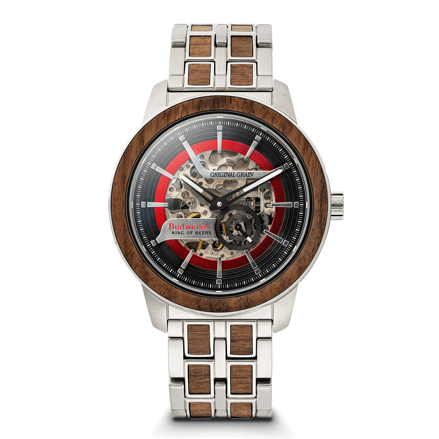 Original Grain Budweiser King of Beers Barrel Auto 44mm