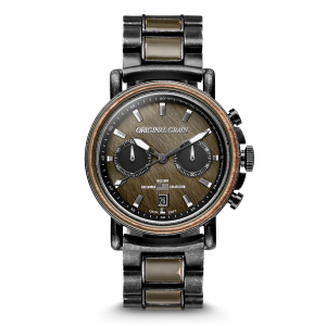 Original Grain Military Stonewashed Steel Chrono 44mm