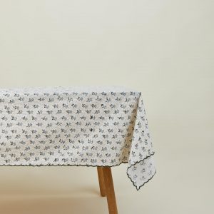 Hawkins New York Little Flowers Rectangular Tablecloth - Green