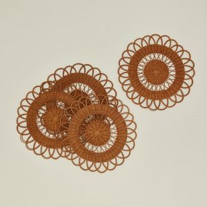 Hawkins New York Rattan Placemat, Set of 4