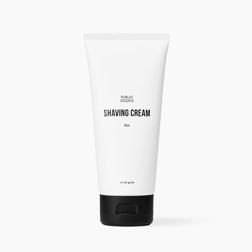Public Goods Shaving Cream