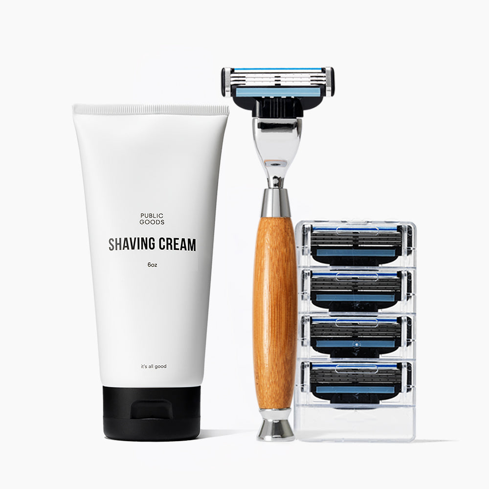 Public Goods Shaving Set