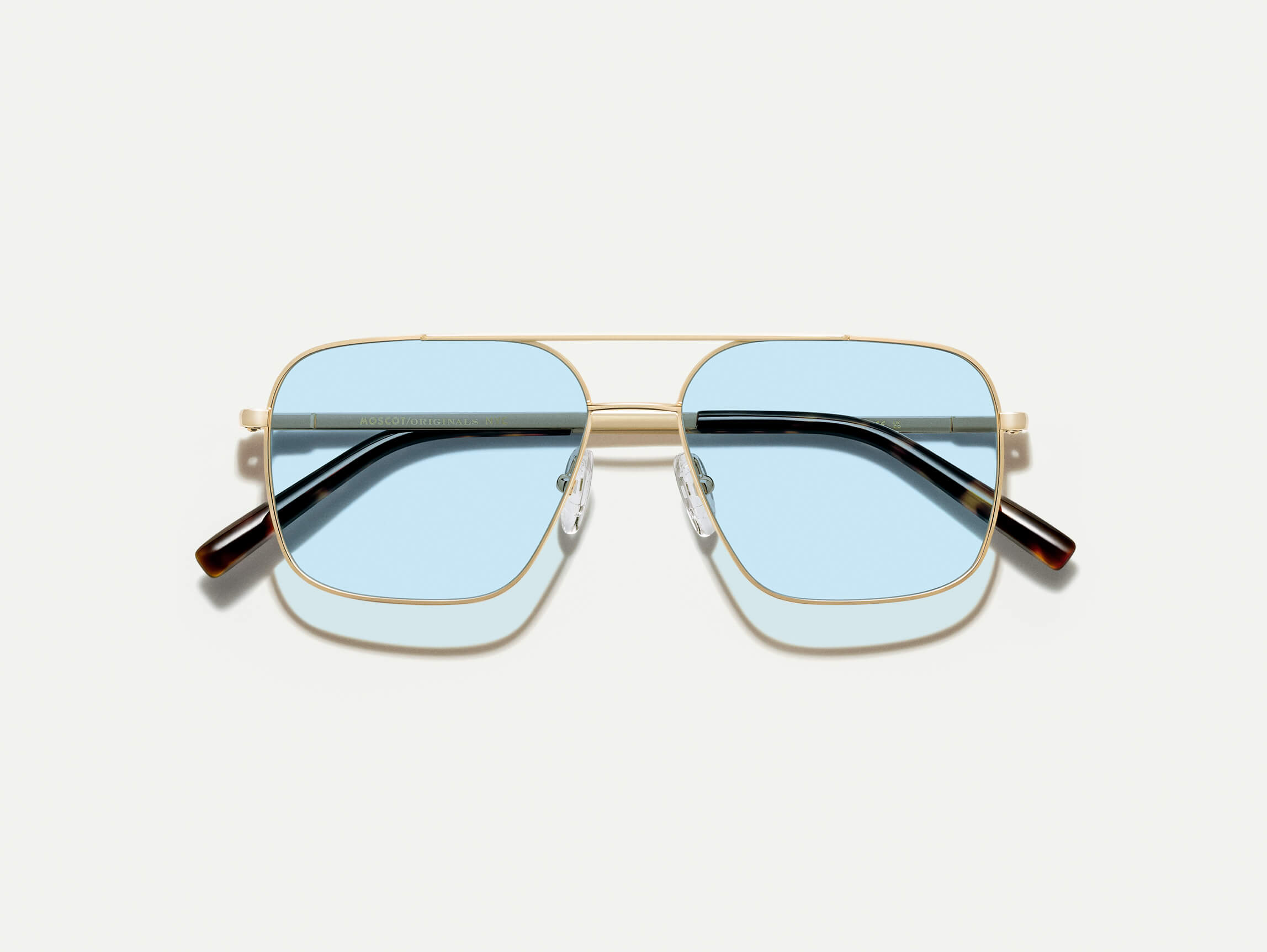 Moscot SHTARKER GOLD WITH CUSTOM MADE TINTS™