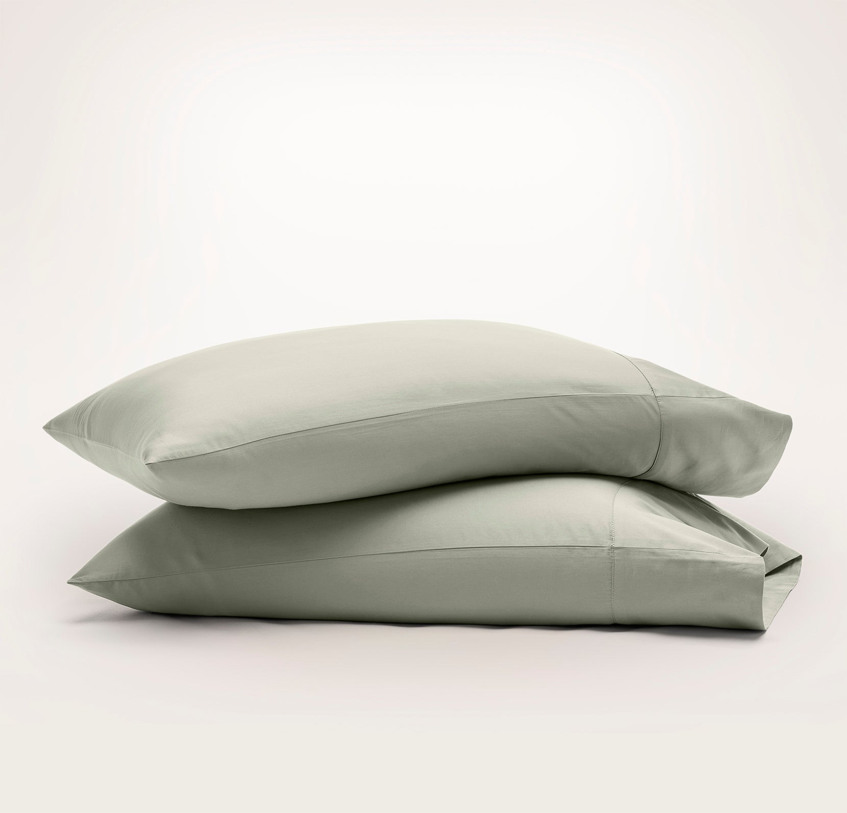 Bollandbranch Signature Hemmed Pillowcase Set - Sageleaf (Personalized)