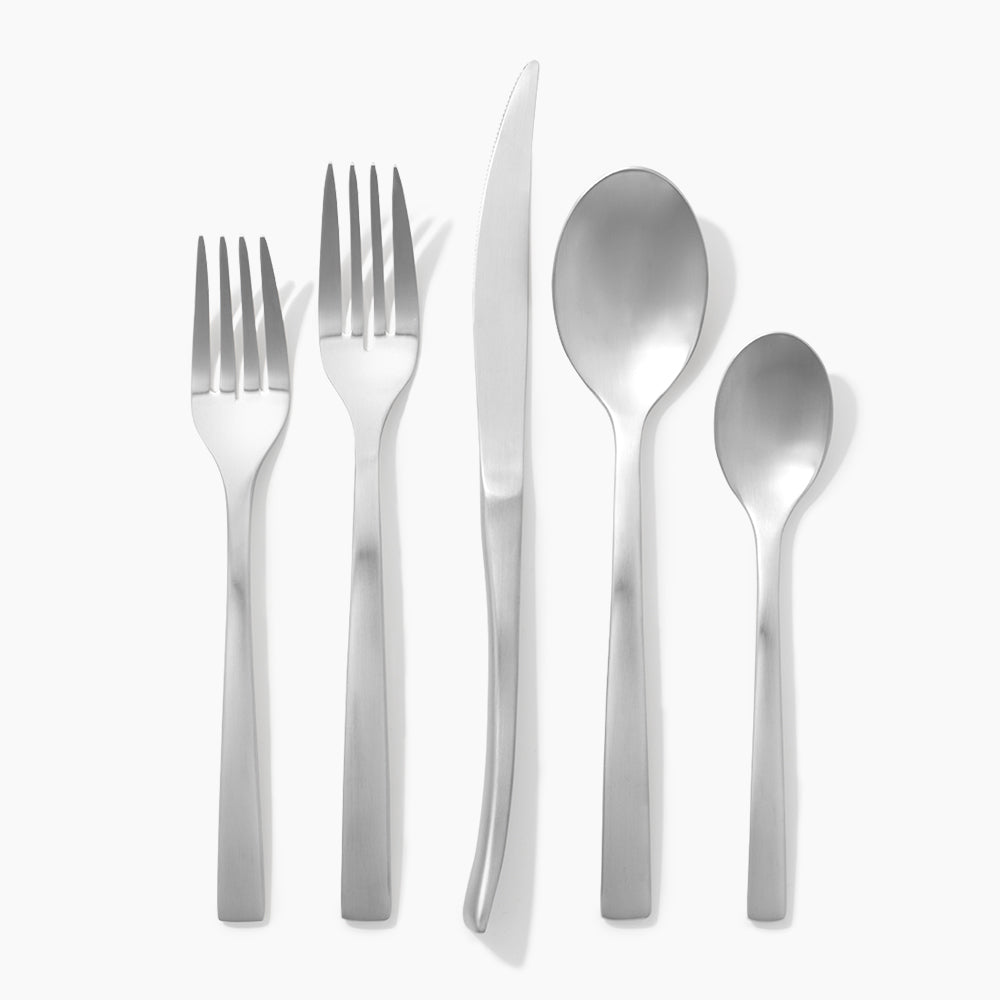 Public Goods 18/10 Stainless Steel Forged Flatware Set