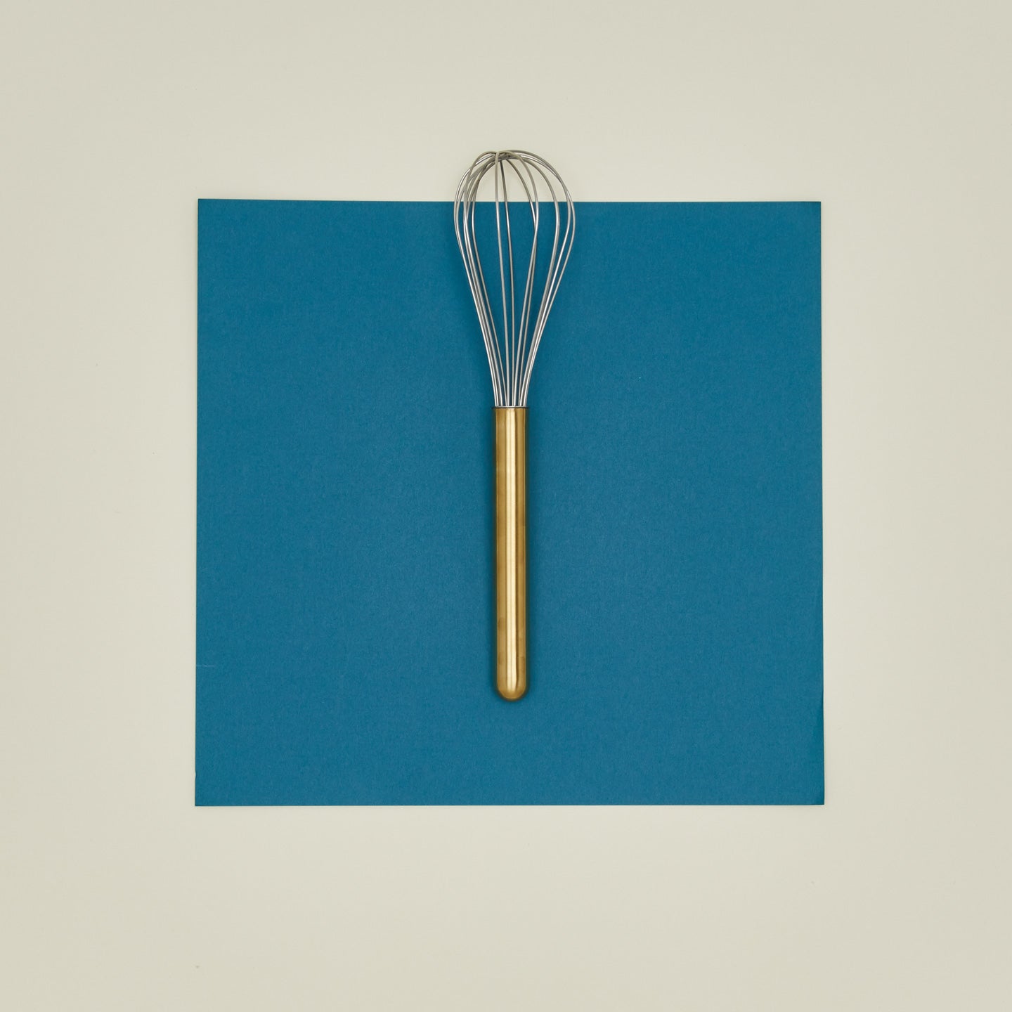 Hawkins New York Simple Metal Whisk - Brass