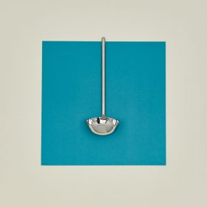 Hawkins New York Simple Metal Ladle - Silver