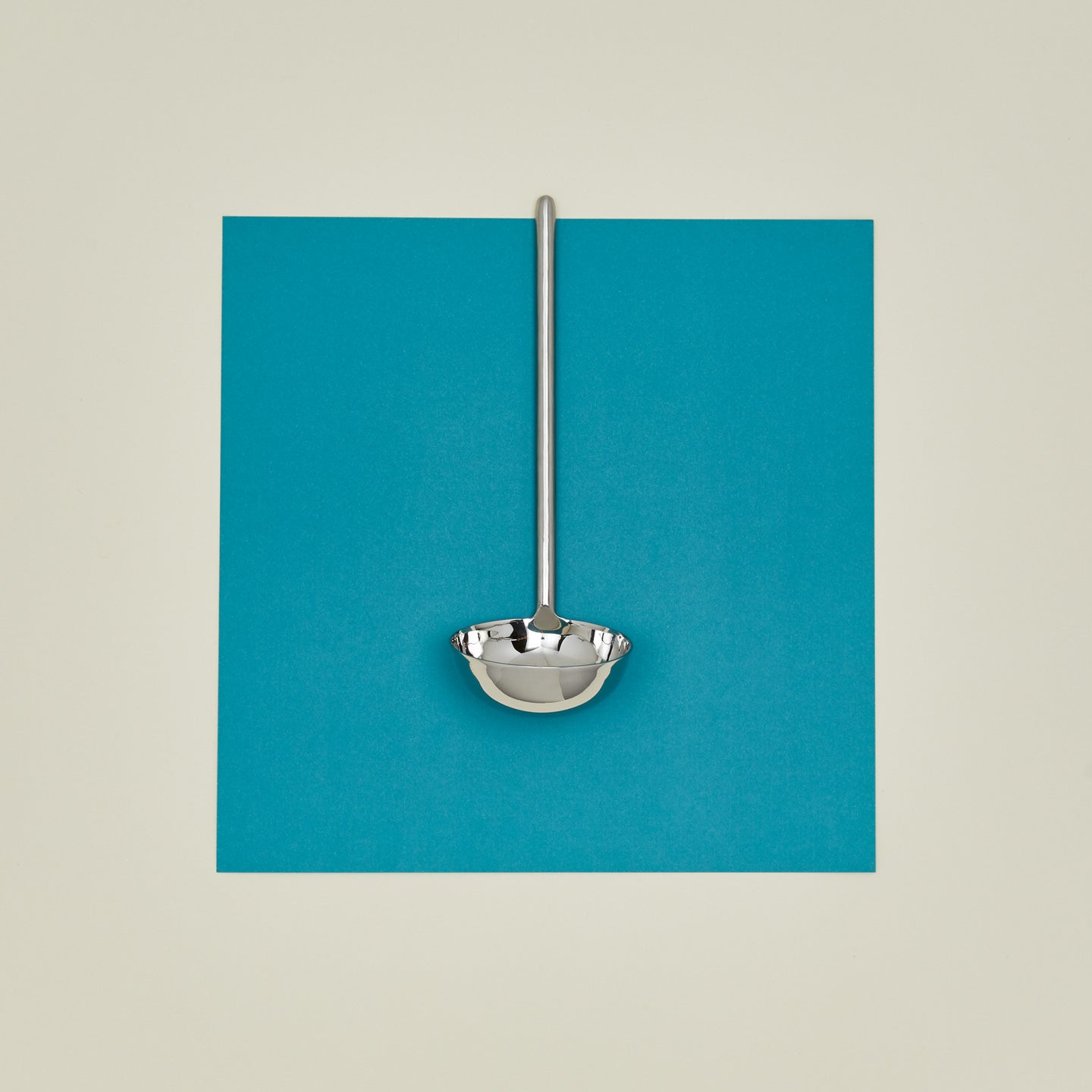 Hawkins New York Simple Metal Ladle - Silver