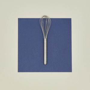 Hawkins New York Simple Metal Whisk - Silver