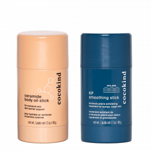 Cocokind smooth + hydrate body stick duo