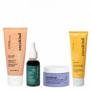 Cocokind super calm + nourish + even routine