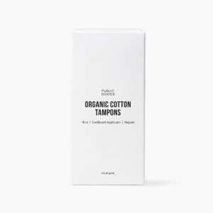 Public Goods Organic Cotton Tampons