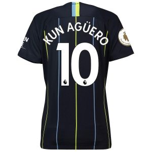 Soccer Jersey Club Sergio Aguero Manchester City Women's 2018/19 Away Jersey
