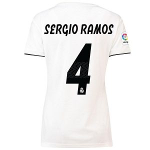 Soccer Jersey Club Sergio Ramos Real Madrid Women's 2018/19 Home Jersey