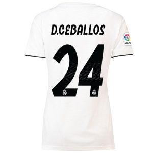 Soccer Jersey Club Daniel Ceballos Real Madrid Women's 2018/19 Home Jersey