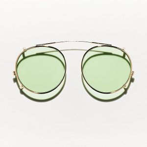 Moscot CLIPZEN GOLD WITH CUSTOM MADE TINTS™