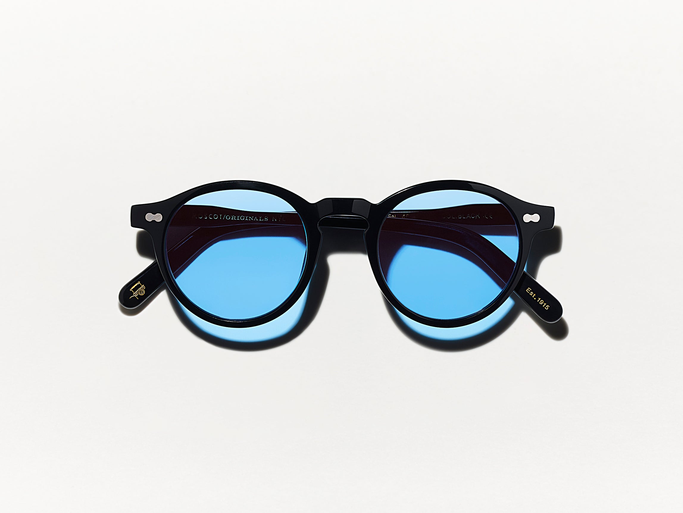 Moscot MILTZEN BLACK WITH CUSTOM MADE TINTS™