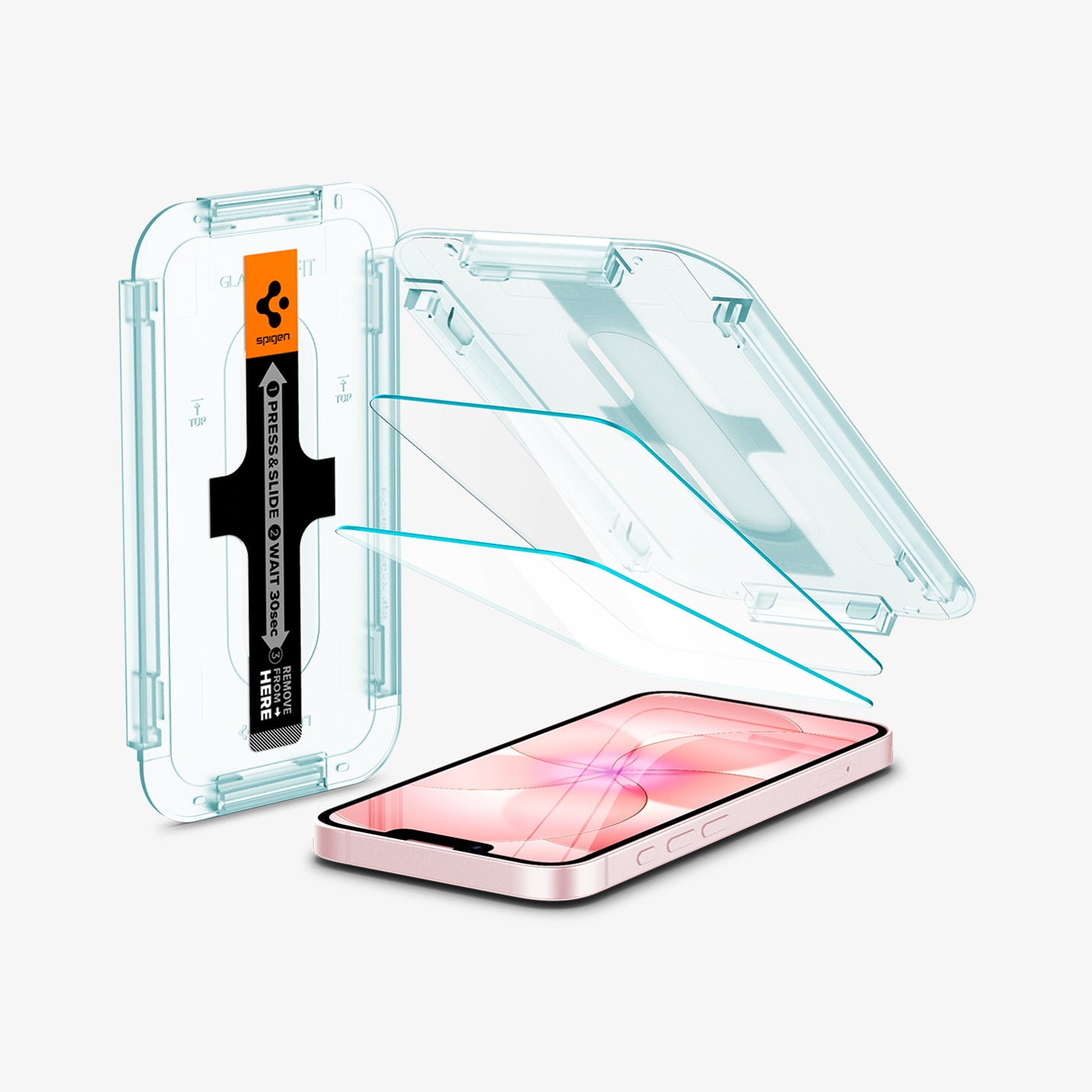 Spigen iPhone 17e Series - EZ Fit GLAS.tR | Sensor Protected