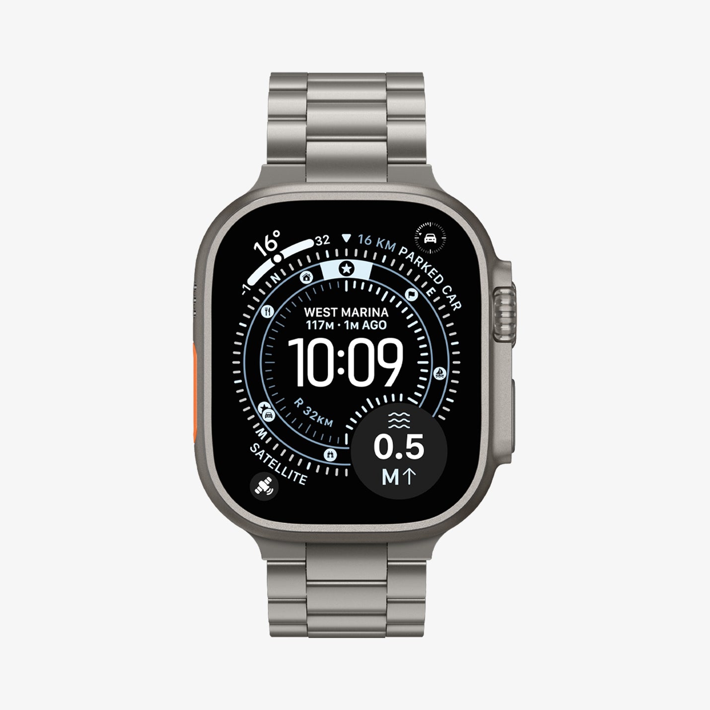 Spigen Apple Watch Series - Modern Fit Titanium
