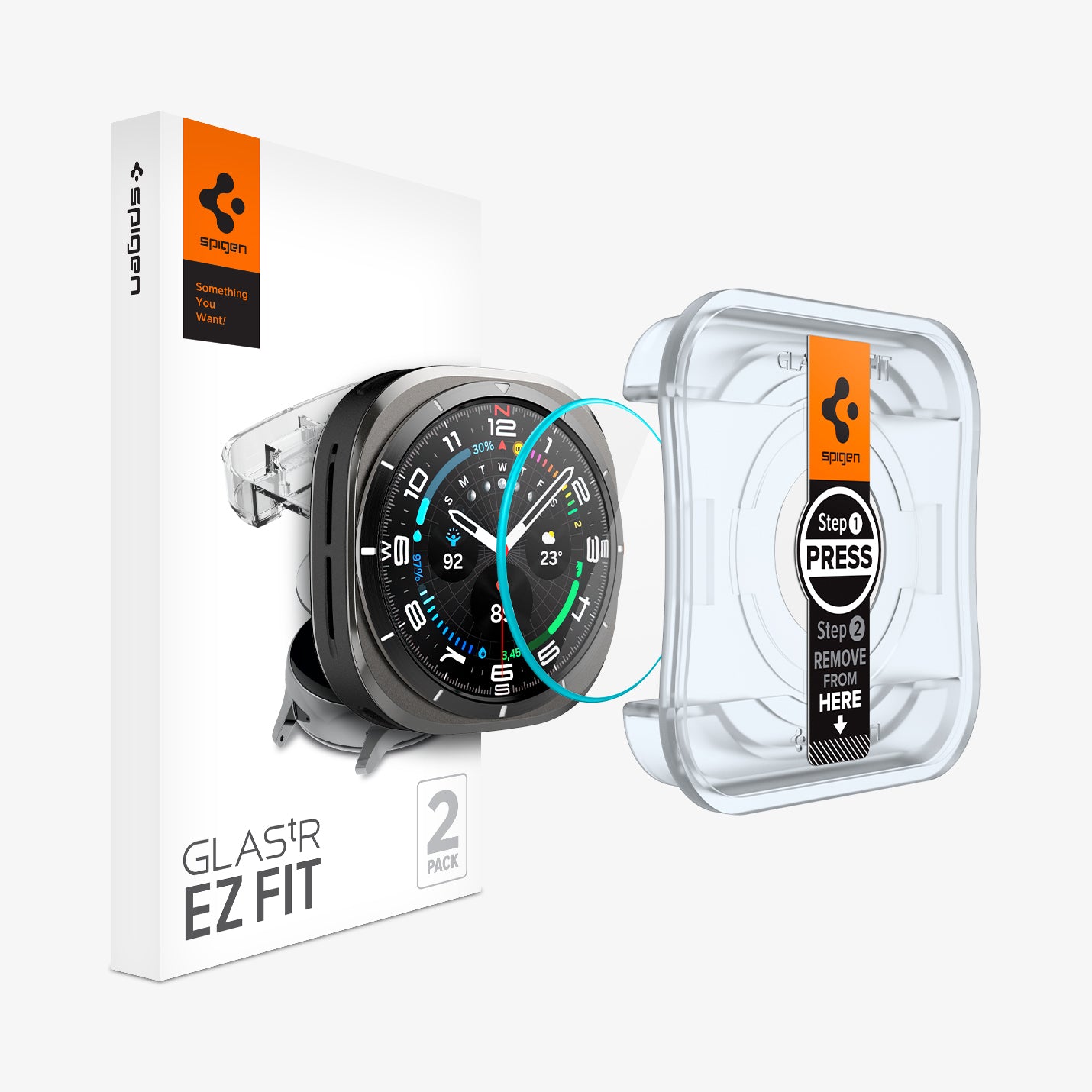 Spigen Galaxy Watch Ultra Series - GLAS.tR EZ Fit