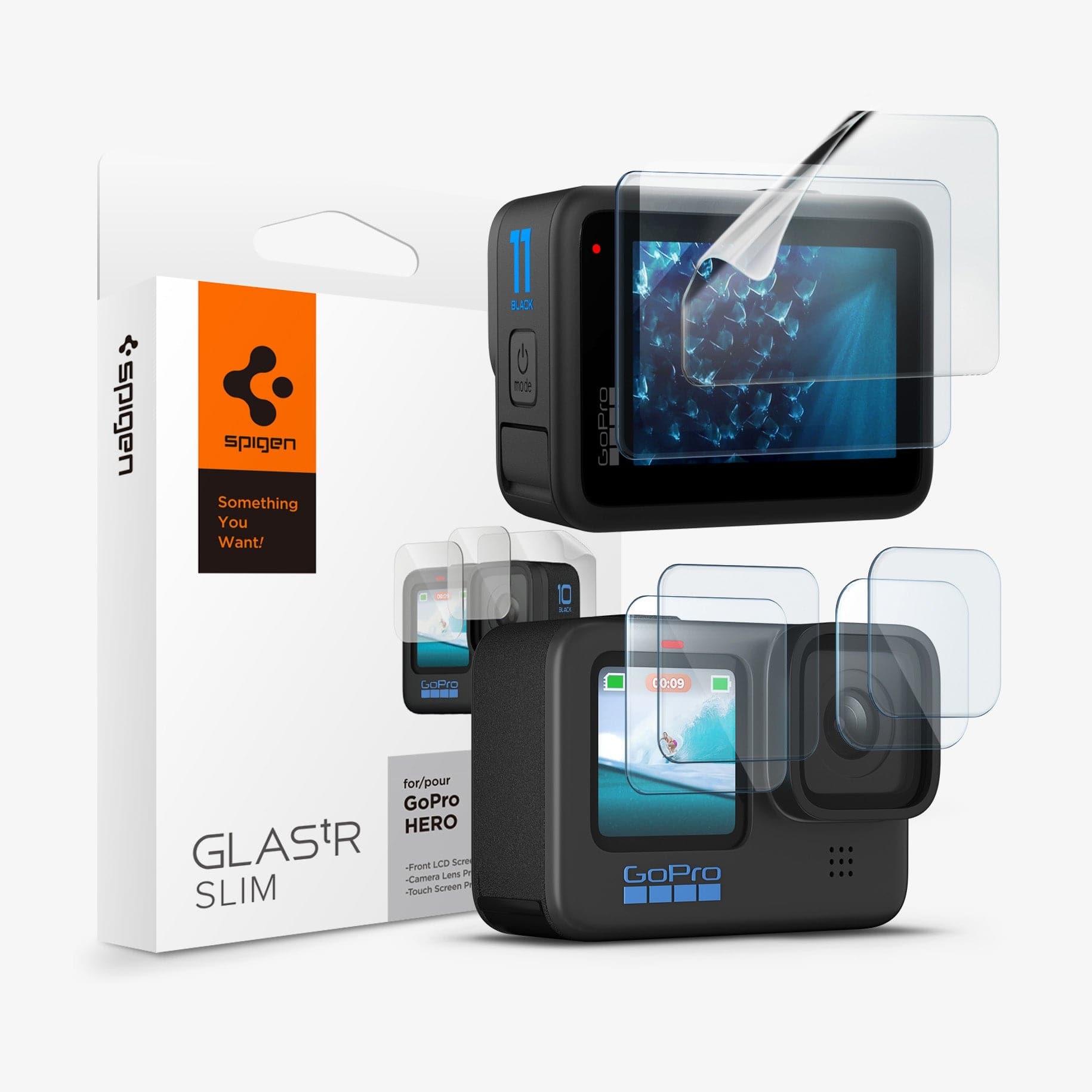 Spigen GoPro HERO Series - GLAS.tR SLIM