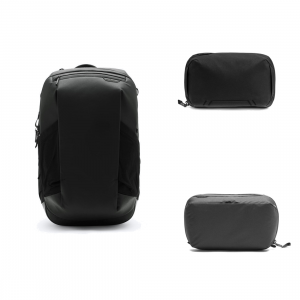 Peak Design Travel Backpack 2-in-1 + Bundle 2 | Black