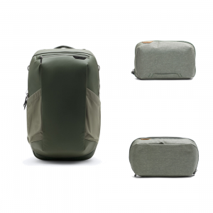 Peak Design Travel Backpack 2-in-1 + Bundle 2 | Sage