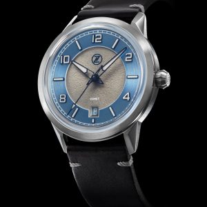 Zelos Comet 39mm 'Steel Blue'