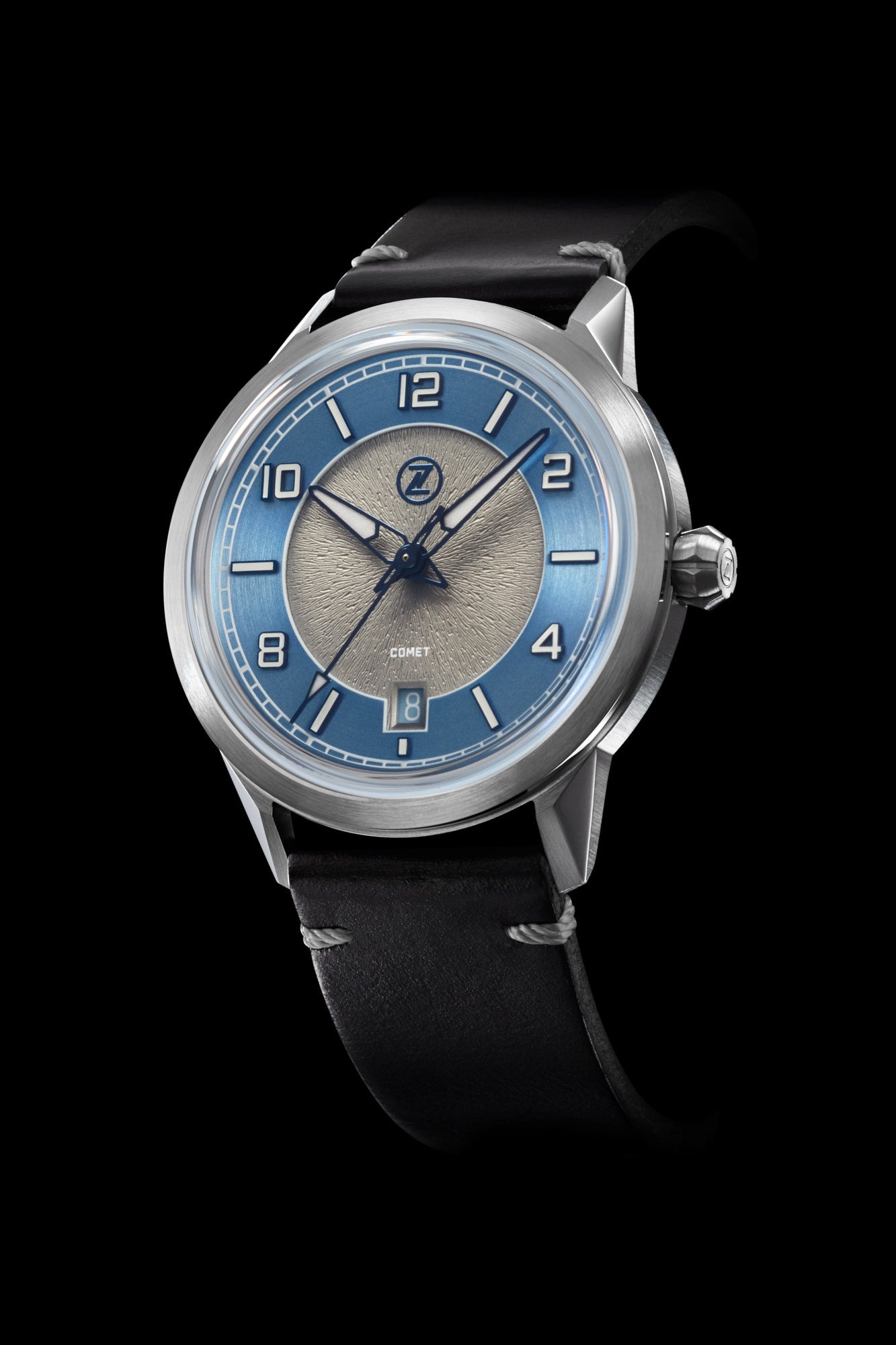 Zelos Comet 39mm 'Steel Blue'