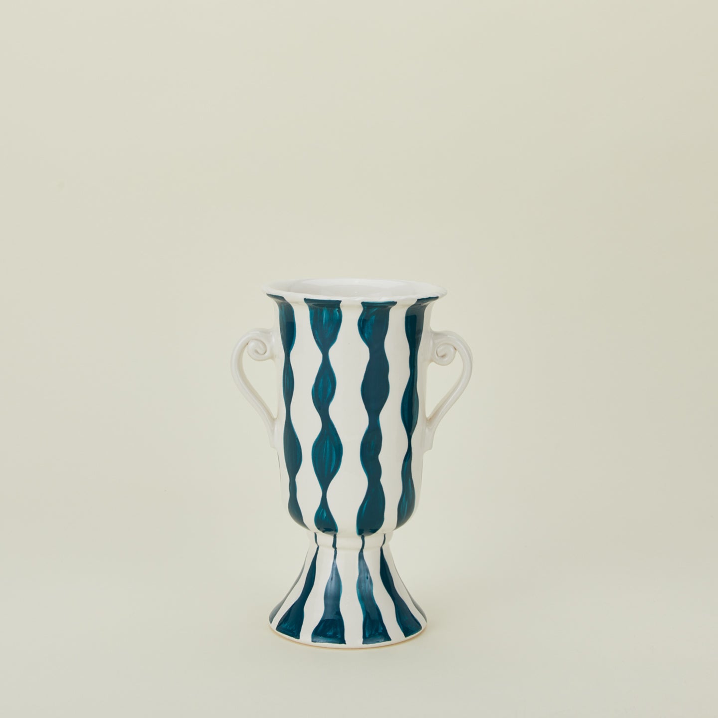 Hawkins New York Copacabana Vase - Blue Squiggle