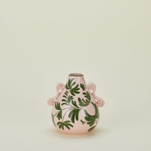 Hawkins New York Painted Teardrop Vase - Nude/Olive