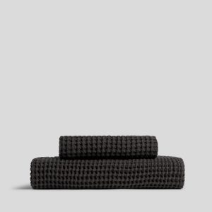 Parachute Waffle Towels (Onyx)