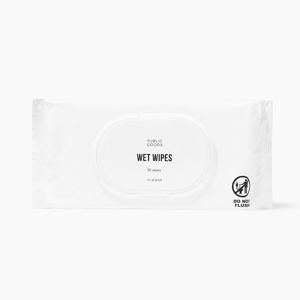 Public Goods Pure Bamboo Wet Wipes