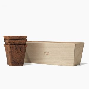 Public Goods Wooden Herb Planter