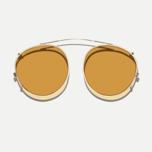 Moscot ZEV CLIP GOLD WITH CUSTOM MADE TINTS™
