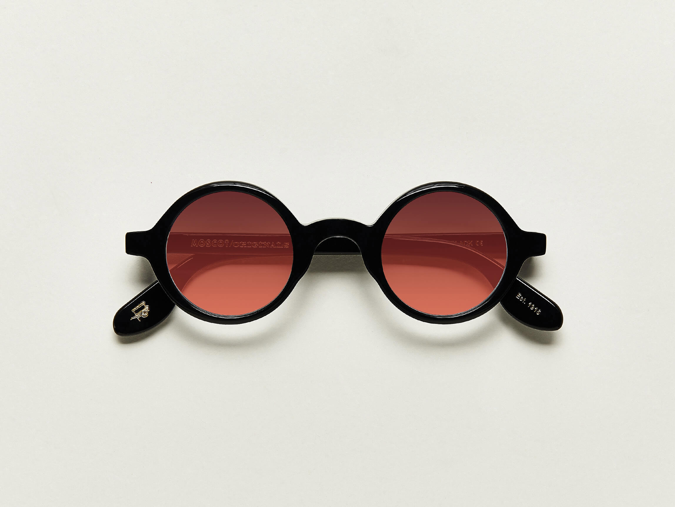 Moscot ZOLMAN BLACK WITH CUSTOM MADE TINTS™